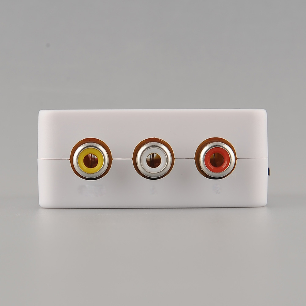 New PAL/NTSC/SECAM to PAL/NTSC MINI TV Format Converter for Video PDP White - Picture 4 of 4