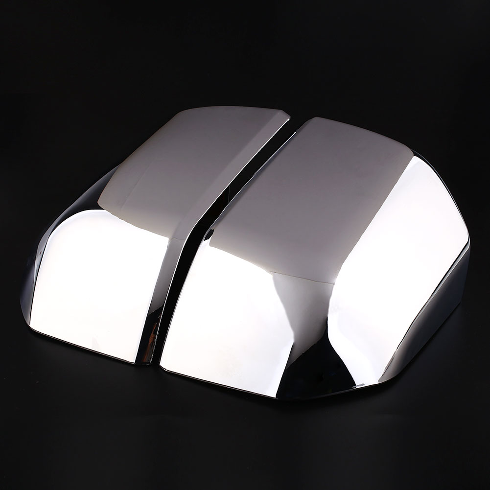 Chrome Top Half Mirror Covers Overlay Trim Caps for 2015 Ford F150 F