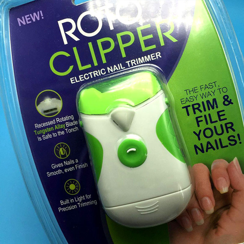 Fast Cordless Electric BatteryPowered Nail Trimmer Clipper Nail File Manicure eBay