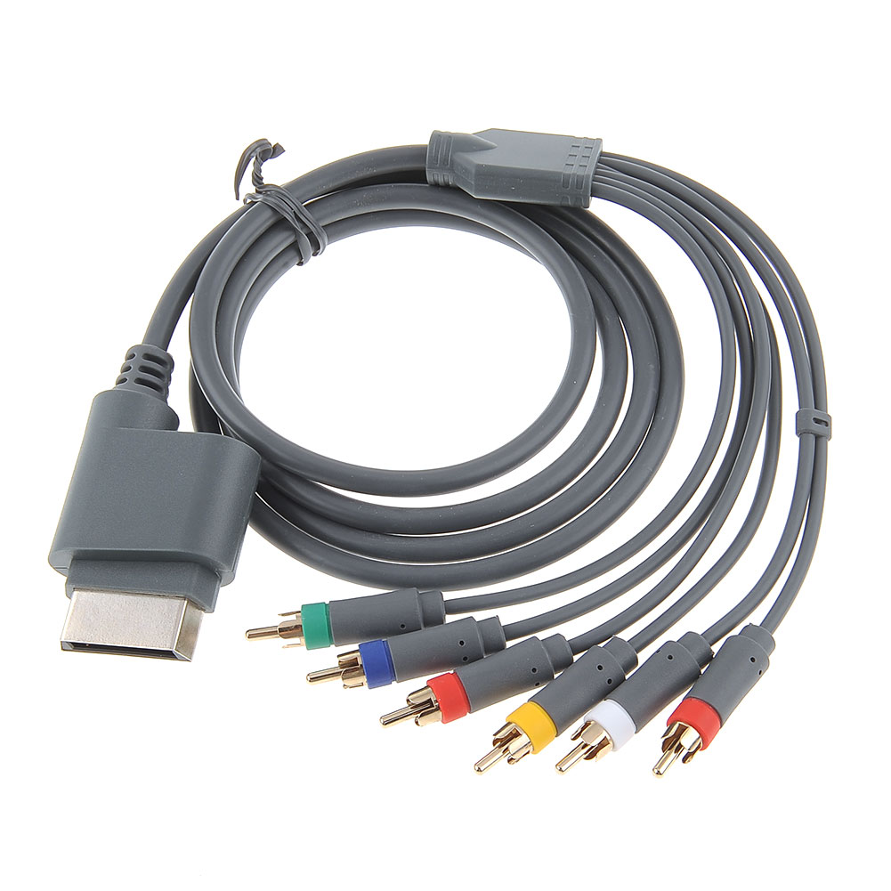 New HD TV Component Video AV Cable Cord For Official Microsoft XBOX 360