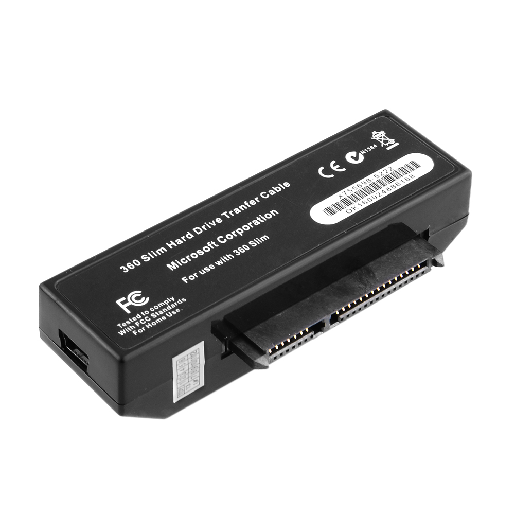 USB Hard Drive HDD Data Transfer Cable Cord Wire For Xbox 360 Slim To PC Black eBay