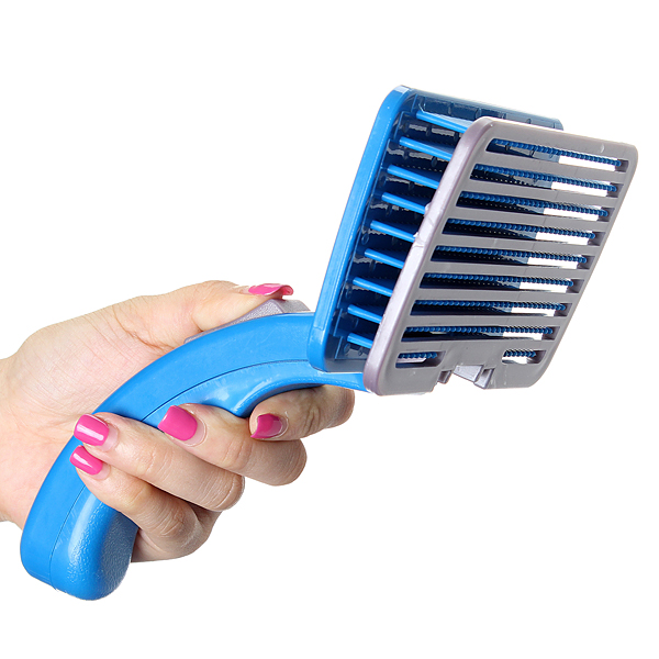 Dog-Cat-Long-Short-Hair-Clean-Pet-Fur-Grooming-Comb-Brush-Cleaning ...