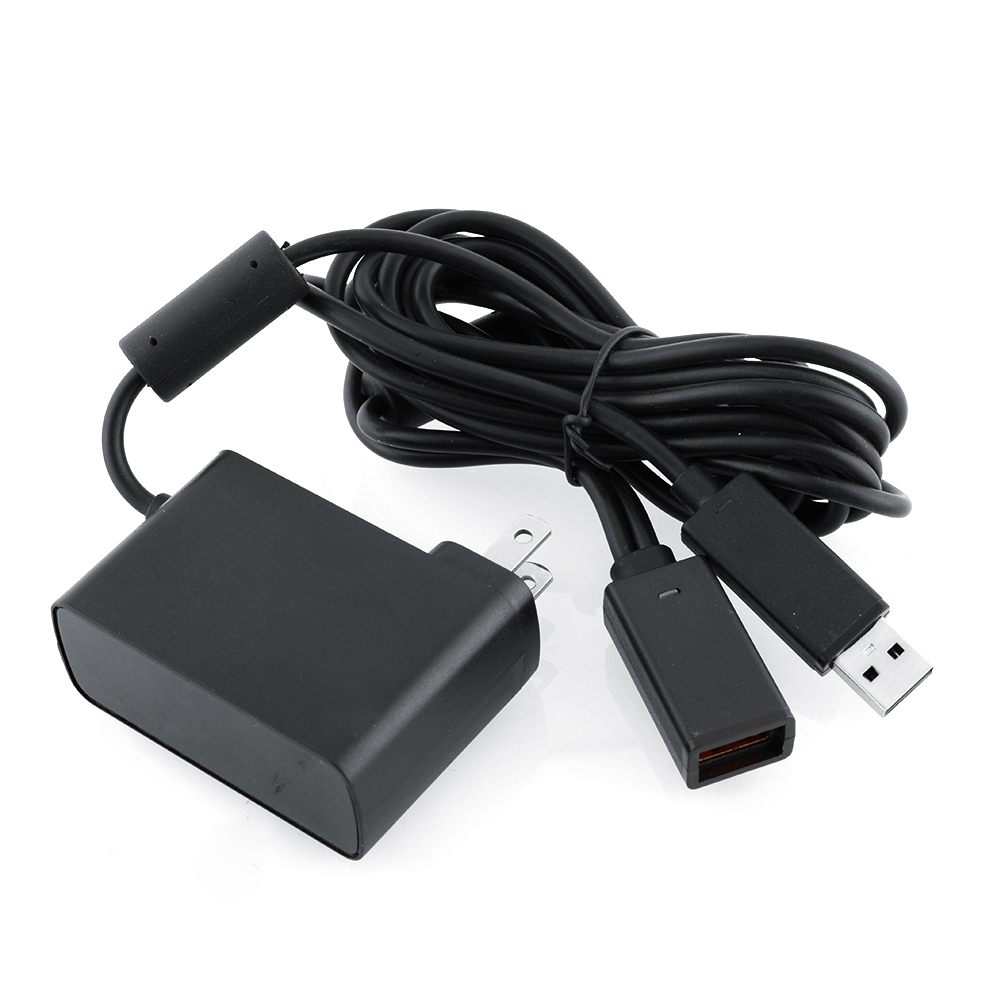 New AC Adapter Power Supply USB Cable Cord*For Xbox 360 Kinect Sensor