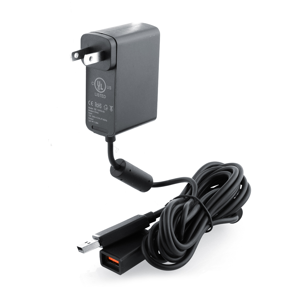 New Ac Adapter Power Supply Usb Cable Cord For Xbox 360