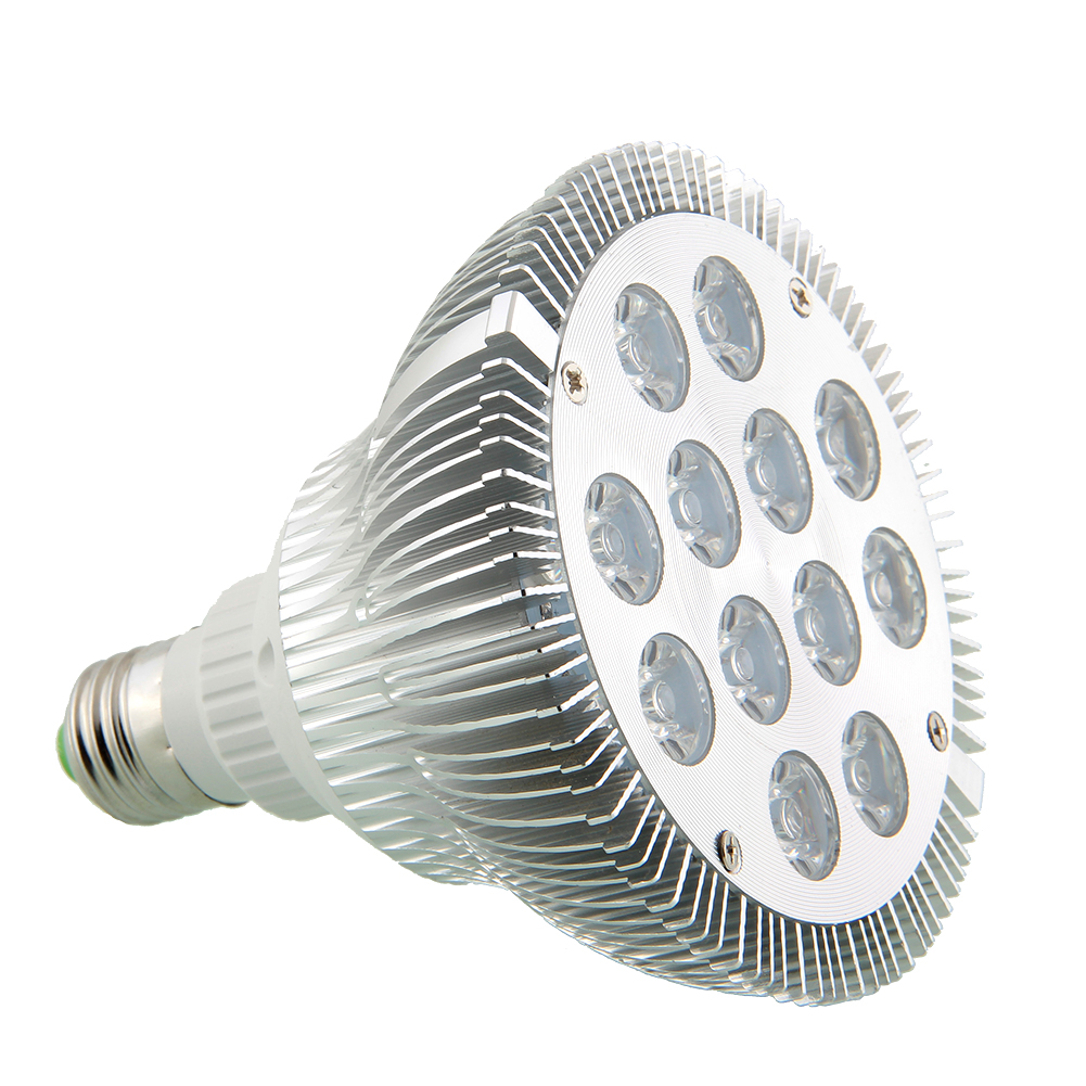 E27 36W Saving 12LED Indoor Red Blue Plant Grow Light Lamp Hydroponic