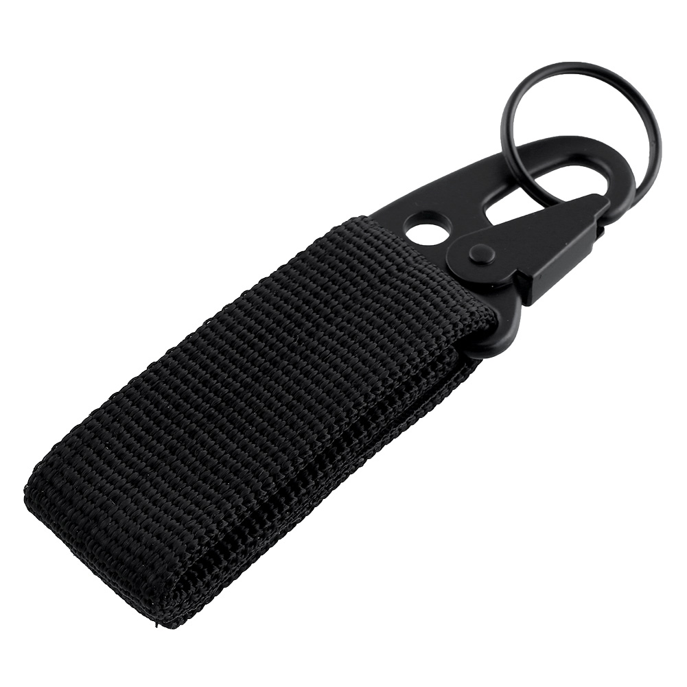 Tactical Military Molle Key bing Buckle Hanging Belt Carabiner Clip