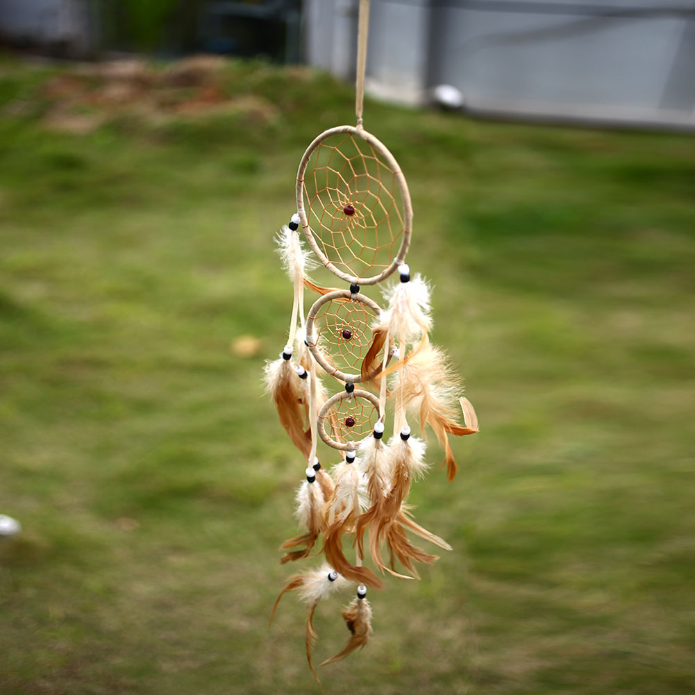 dream catcher net feather indian natural wall hanging decoration