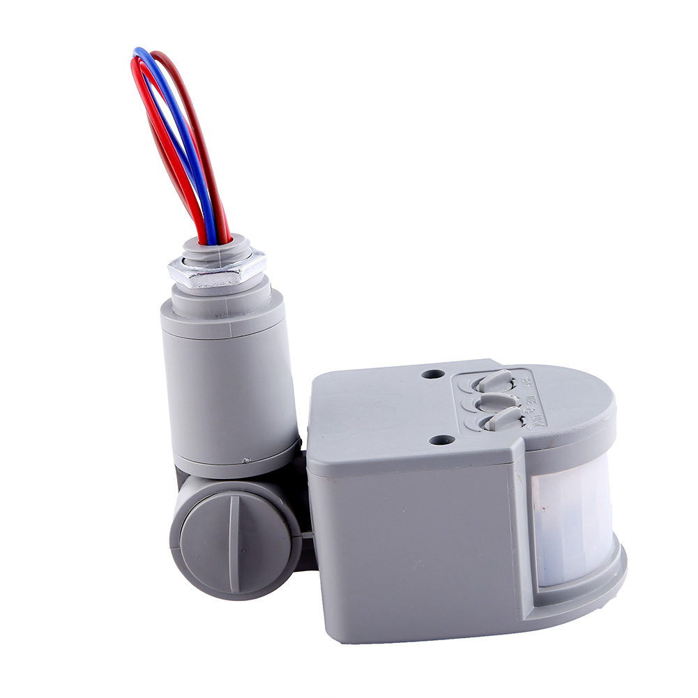 AC85265V 12M Security PIR Motion Sensor Detector Safe Wall LED Light