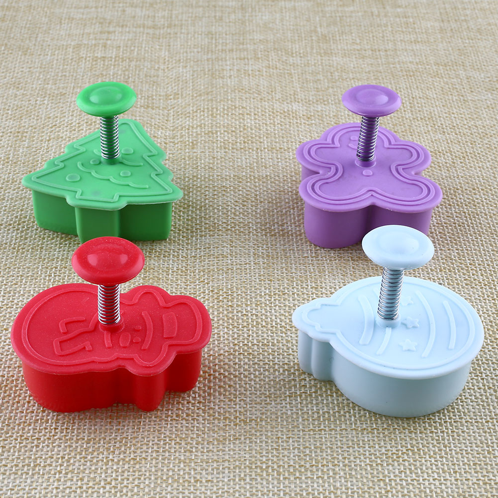 4X Animal Cookie Biscuit Plunger Cutter Fondant Cake ...