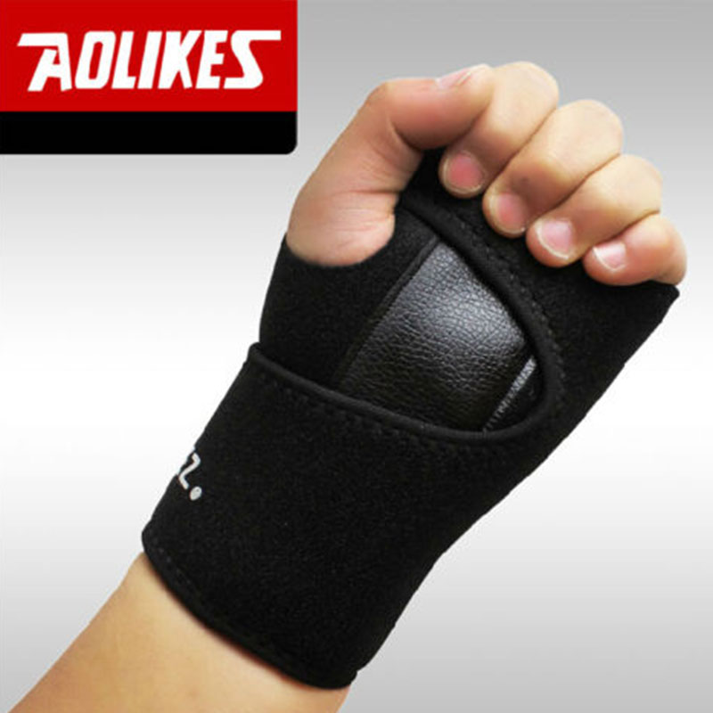 Detachable Steel Splint Wrist Sprain Hand Support Sports Brace Protector eBay