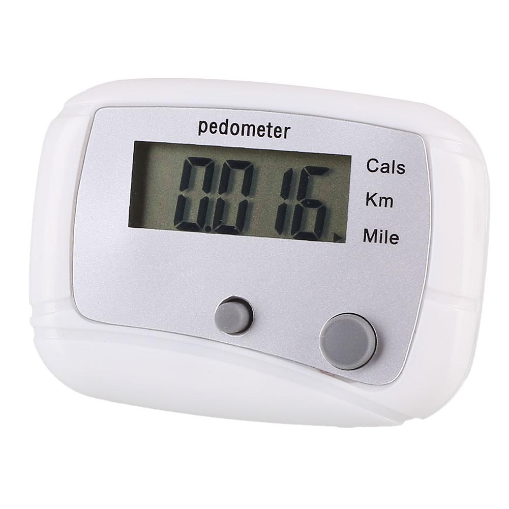 LCD Step Pedometer For Calorie Counter Odometer Sporting Walking