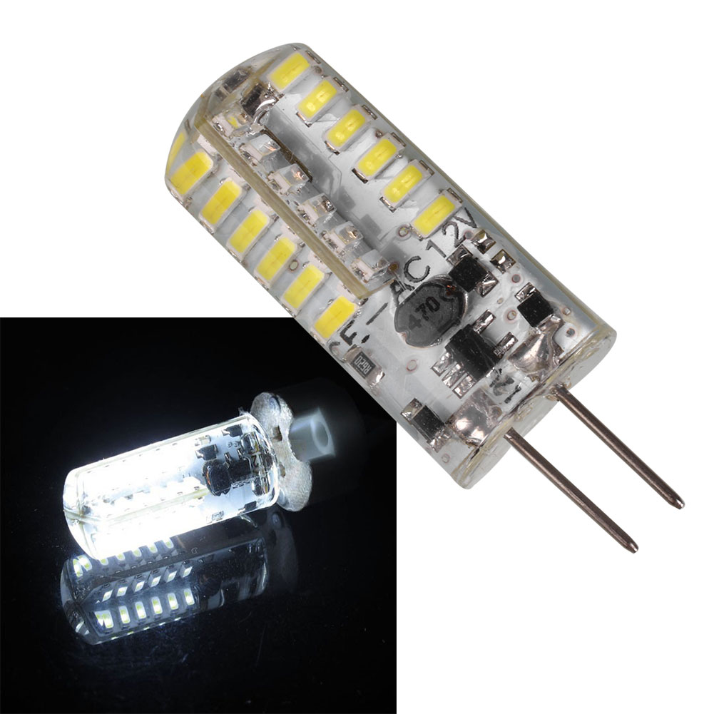 G4 Base AC 12V 48LED 2835 Bulb 3W Lamp Home Light Spotlight Warm/White