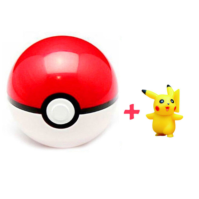 pikachu and ball