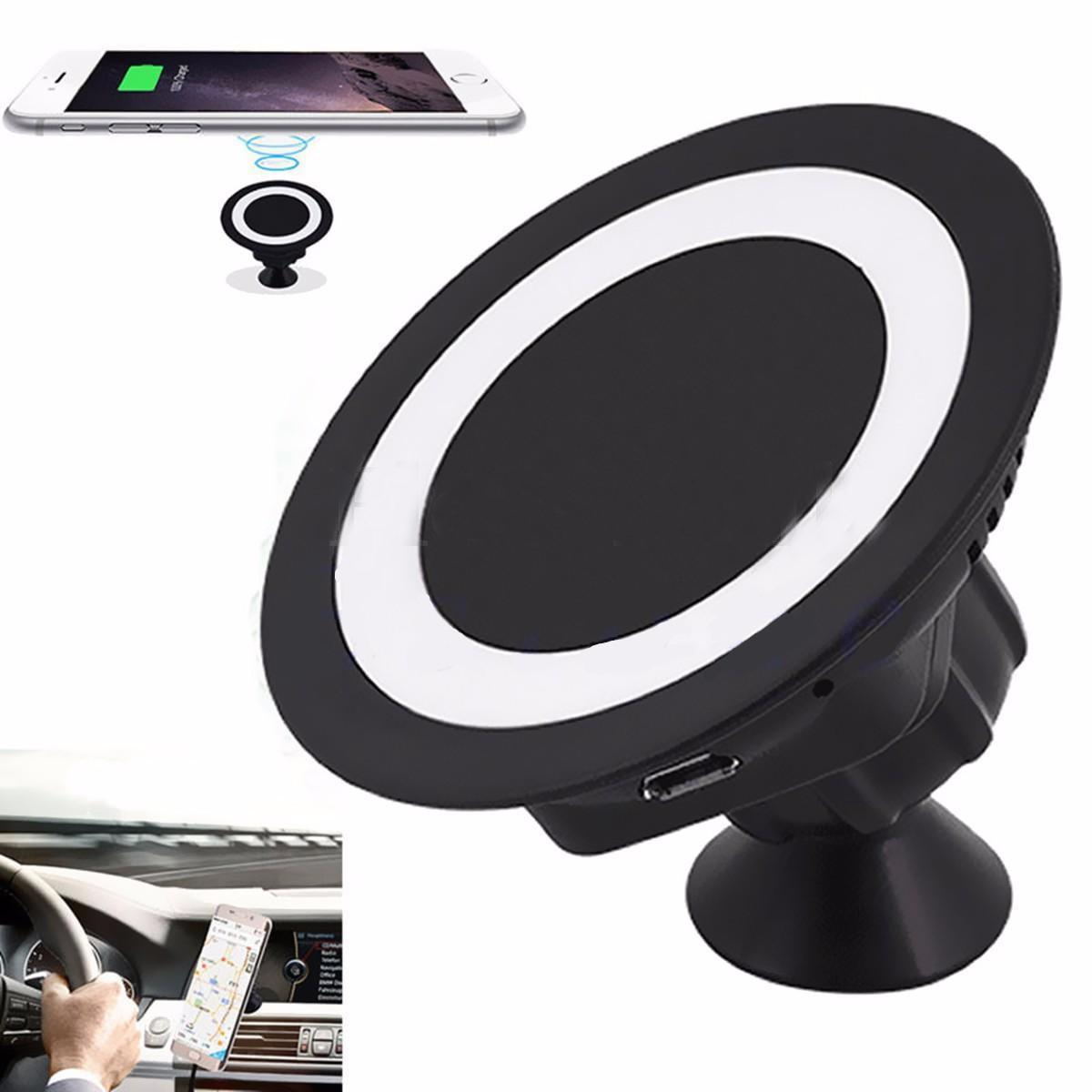 Car Wireless Charger Dock Holder Mount Charging For Samsung Android Phone eBay
