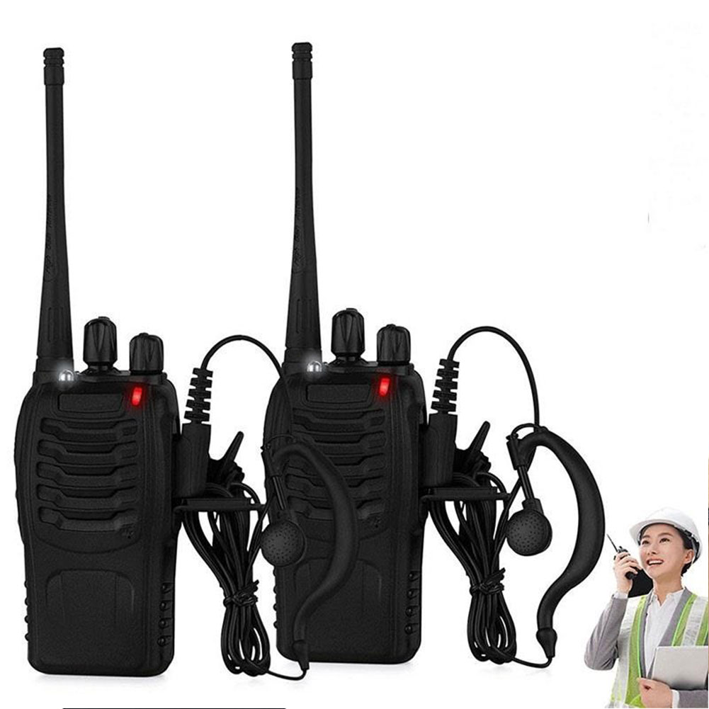 Walkie Talkie UHF 400470MHZ Long Range 2Way Radio 5W with US Charger
