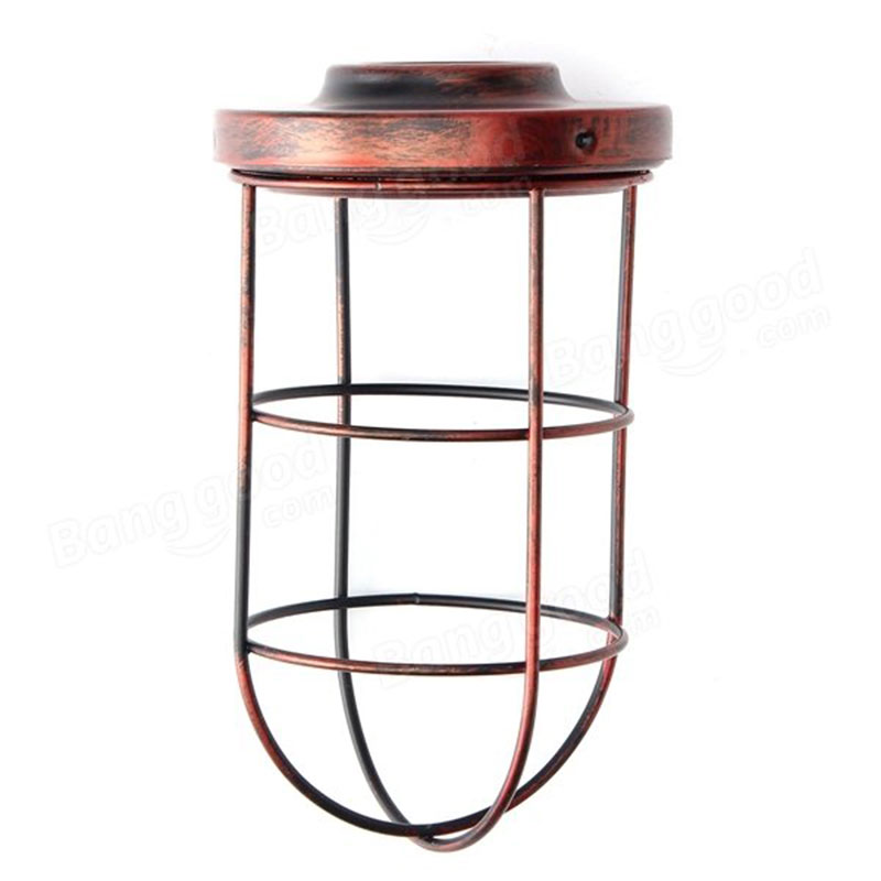 bulb cage guard iron vintage ceiling pendant cover shade bulb cage guard iron vintage ceiling pendant cover shade