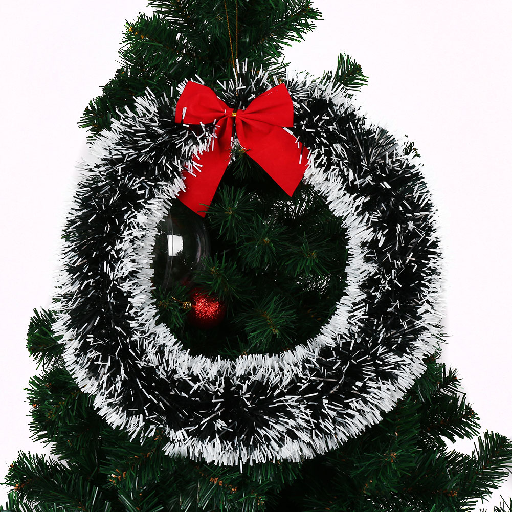 Festive 35cm Christmas Xmas Tree Decorative Wreath Hanging Garland