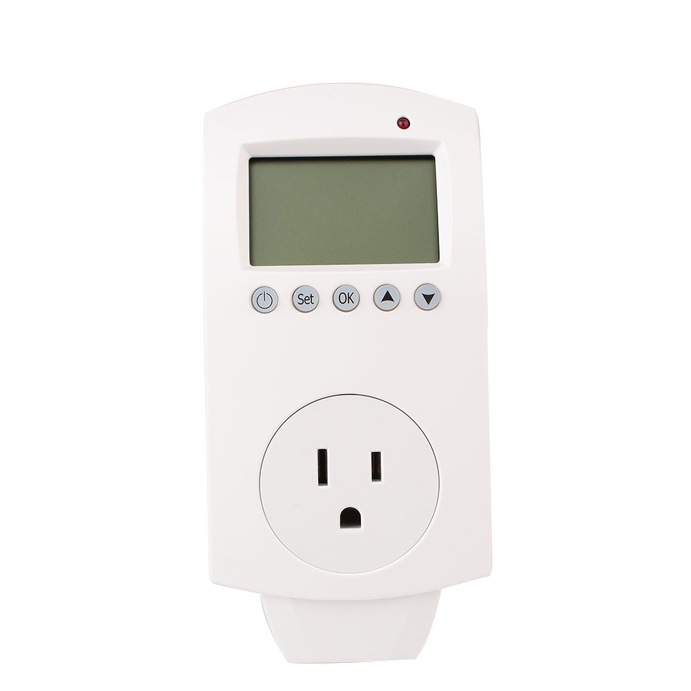 HY02TP Programmable Digital Plug In Thermostat Electric Heating