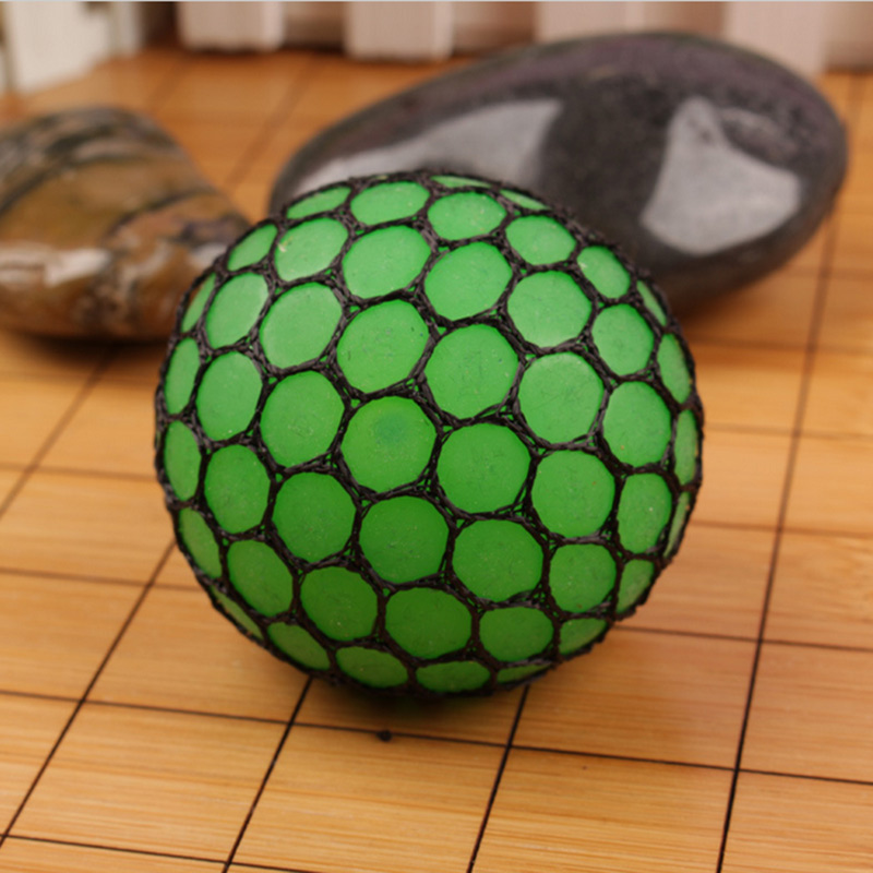 Squishy Mesh Ball Stress Relief Hand Fidget Kit Sensory Fun Toy Autism ADHD eBay