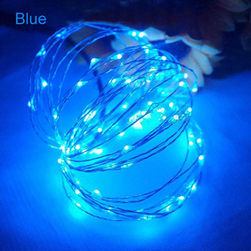 DEB6 0401 2M 20 LED String Copper Wire Fairy Lights Battery Operated Xmas Decor 