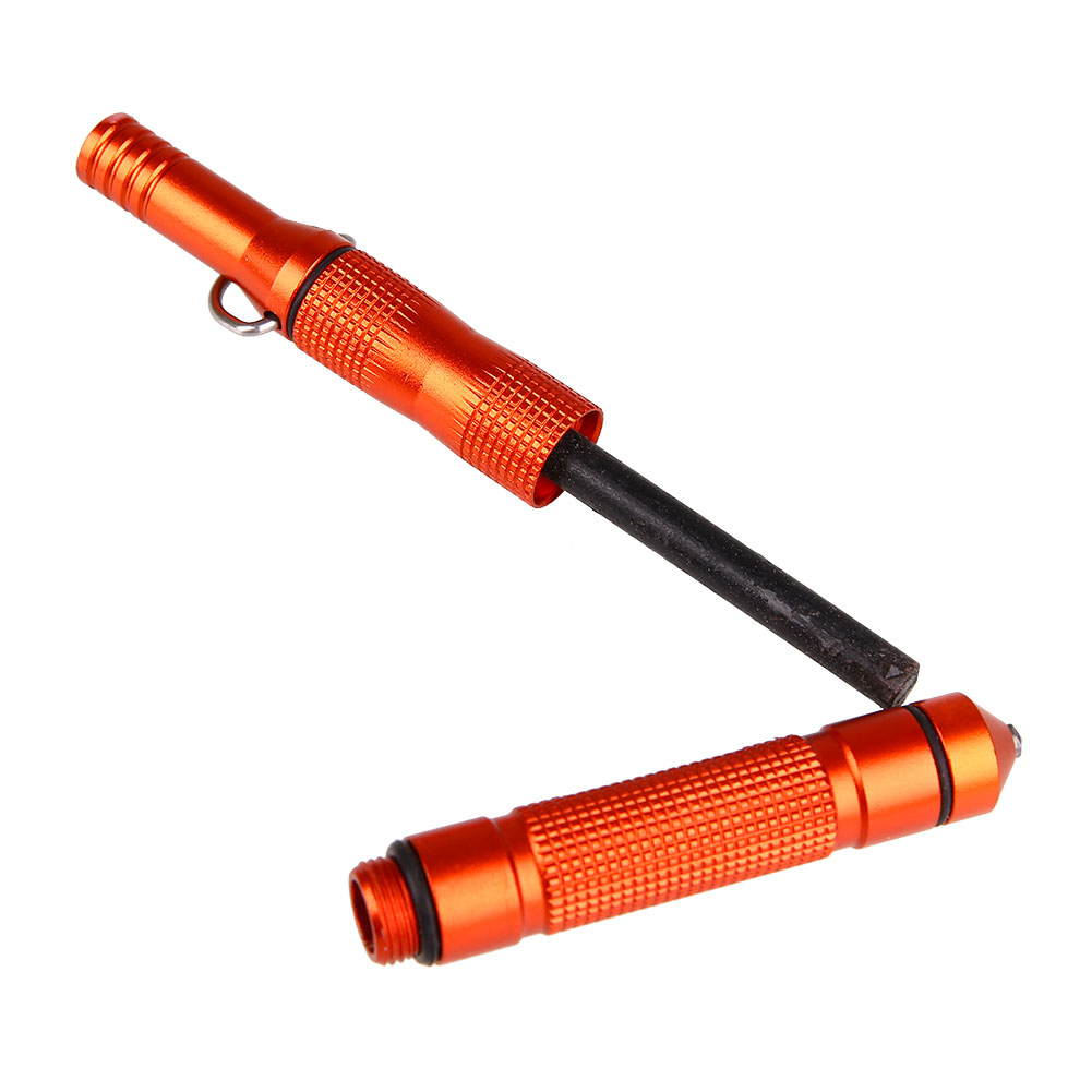 Multifunction Fire Stick Flint Starter Survival With Whistle Knife