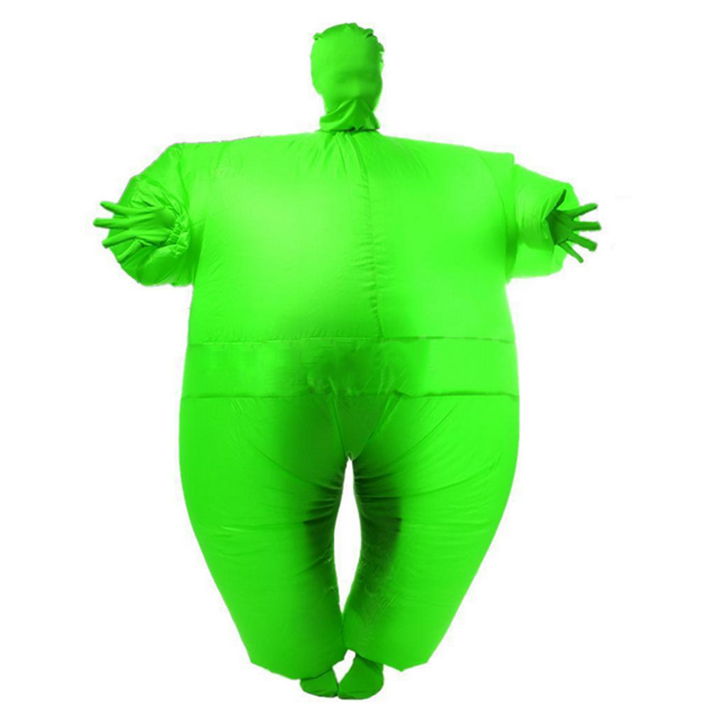 Adult Chub Suit Inflatable Blow Up Full Body Costume Jumpsuit Fat Guy