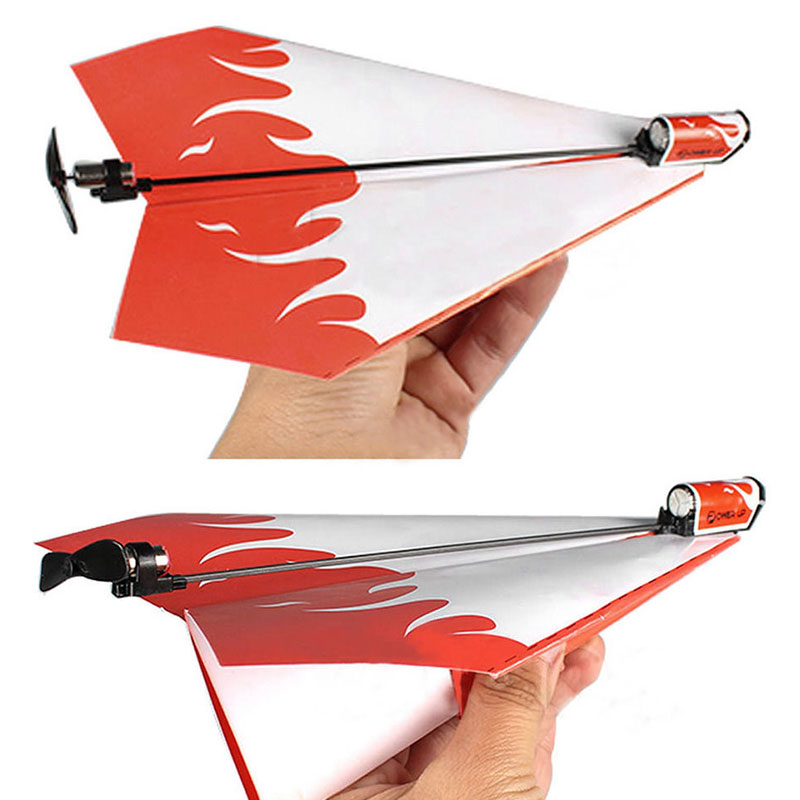 Power Up Electric Paper Plane Airplane Conversion Kit Educational Toy Gift