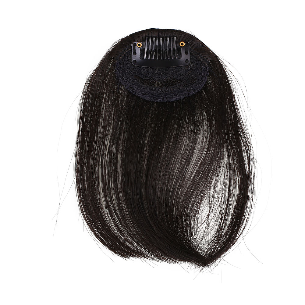 Bang Short Neat Bangs Clip In Front False Hair Hairpiece Extension Natural
