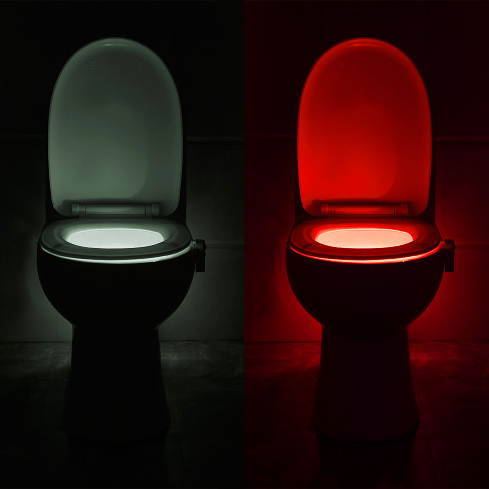 9 Color Toilet Night Light Light Bowl Glow Bowl Toilet Potty Kit