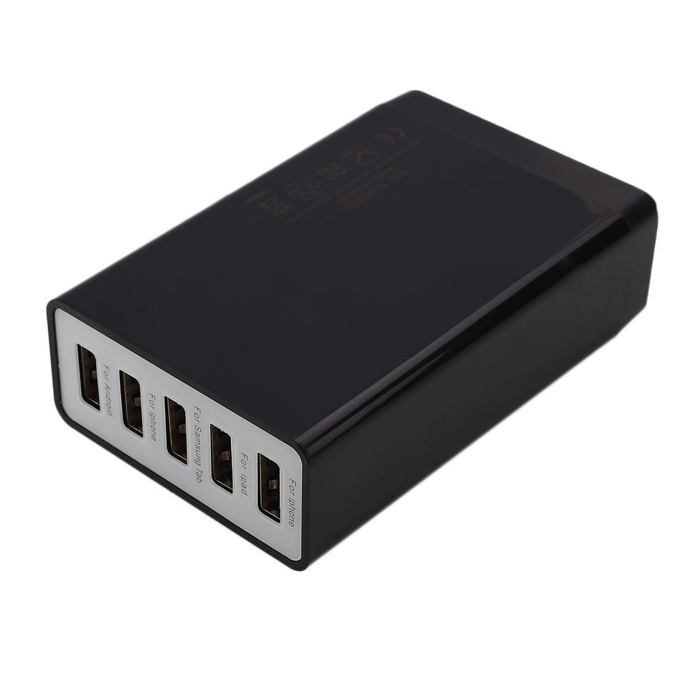 5Port Multifunction USB Wall Charger Station Power Adapter for iPhone