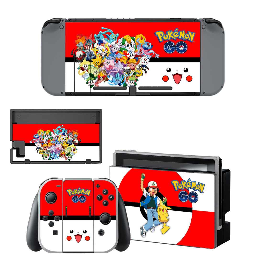 For Nintendo Switch Console Gamepad Skins Vinyl Decals Sticker Creative