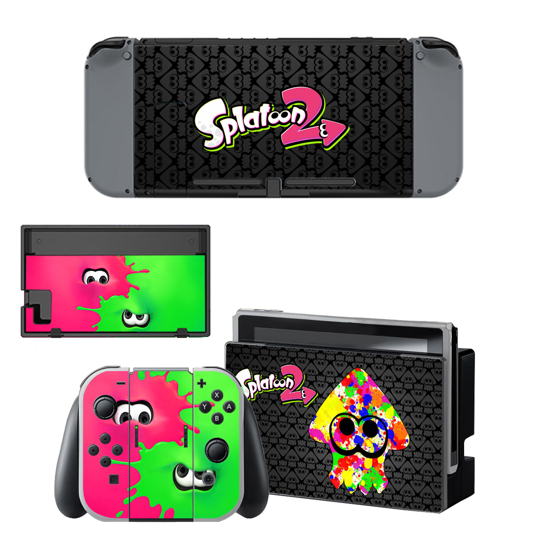 For Nintendo Switch Console Gamepad Skins Vinyl Decals Sticker Creative Set New eBay