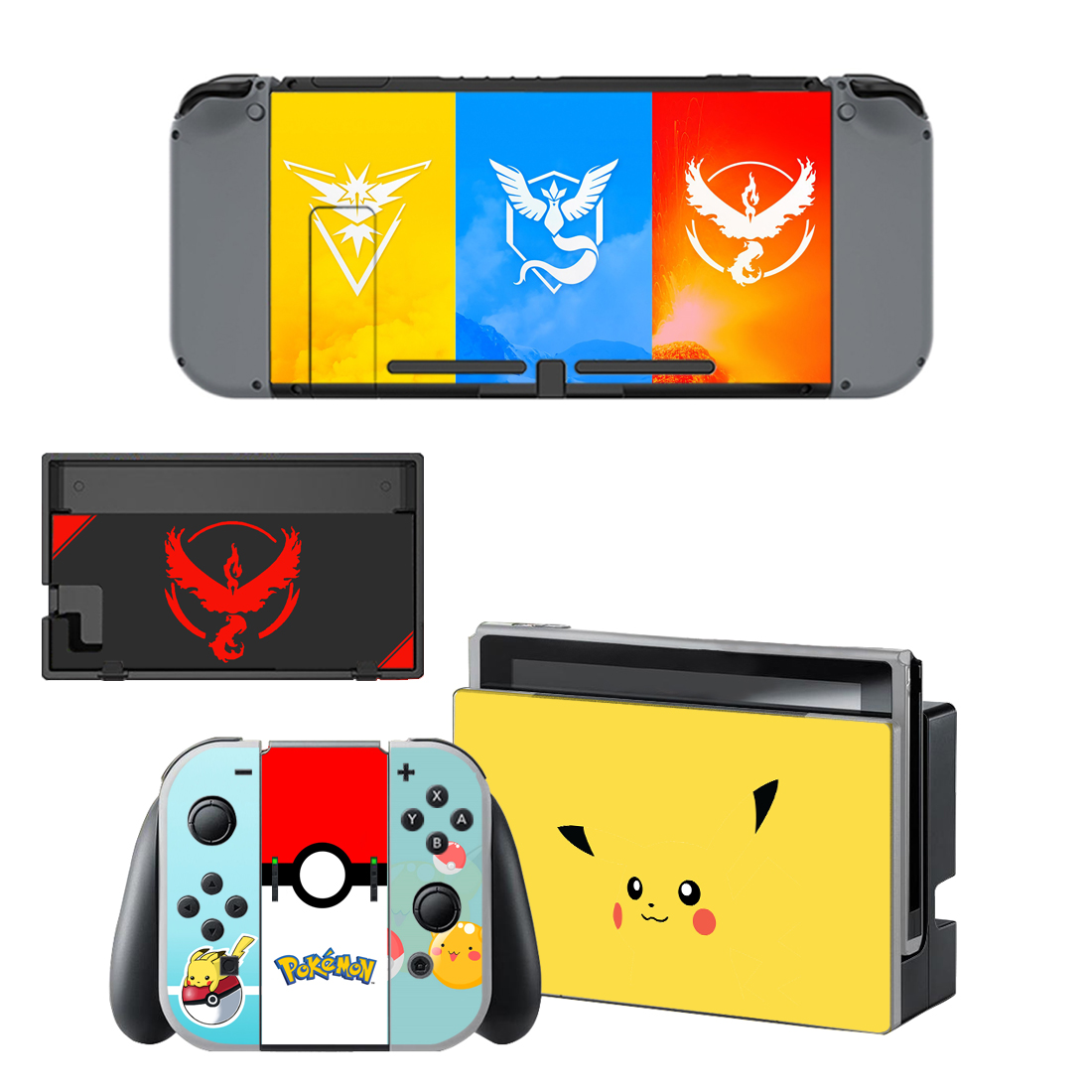 For Nintendo Switch Console Gamepad Skins Vinyl Decals Sticker Creative