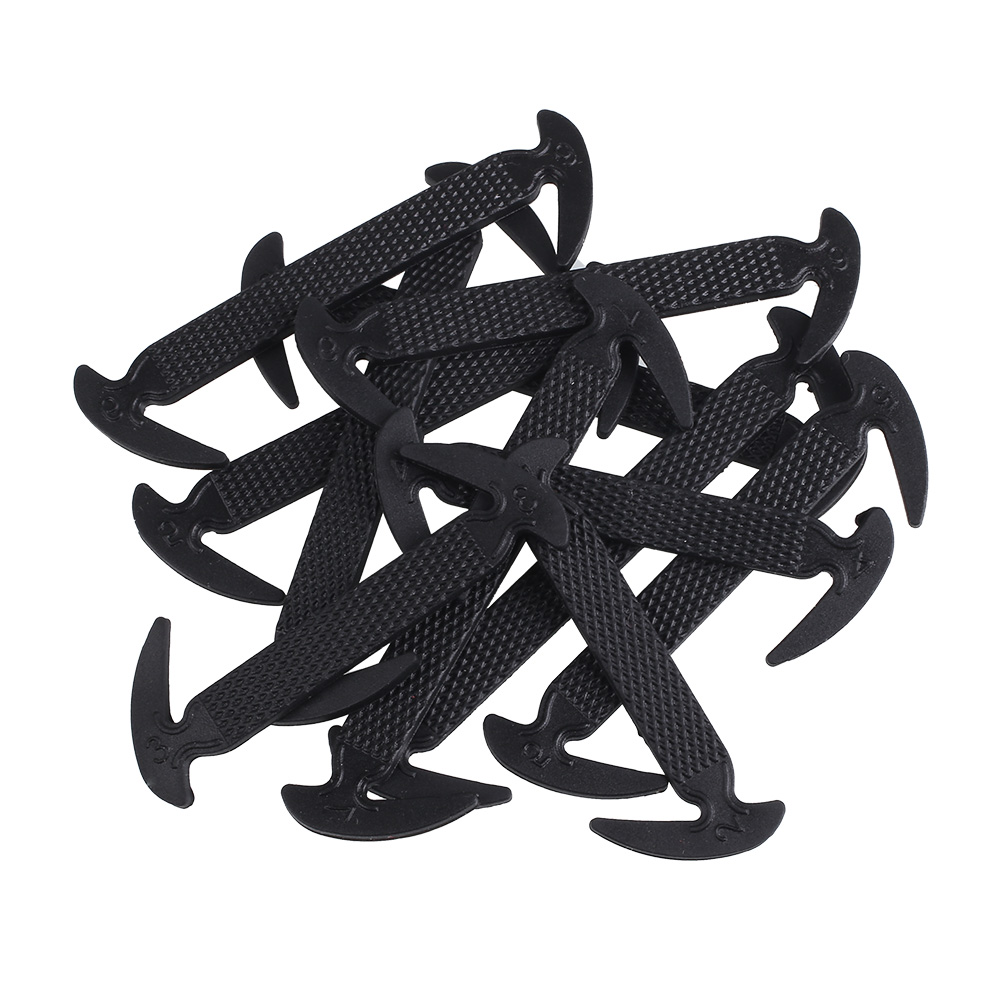 E72C 16pcs//set Novelty Unisex No Tie Elastic Silicone Sneakers Trainer Shoelaces