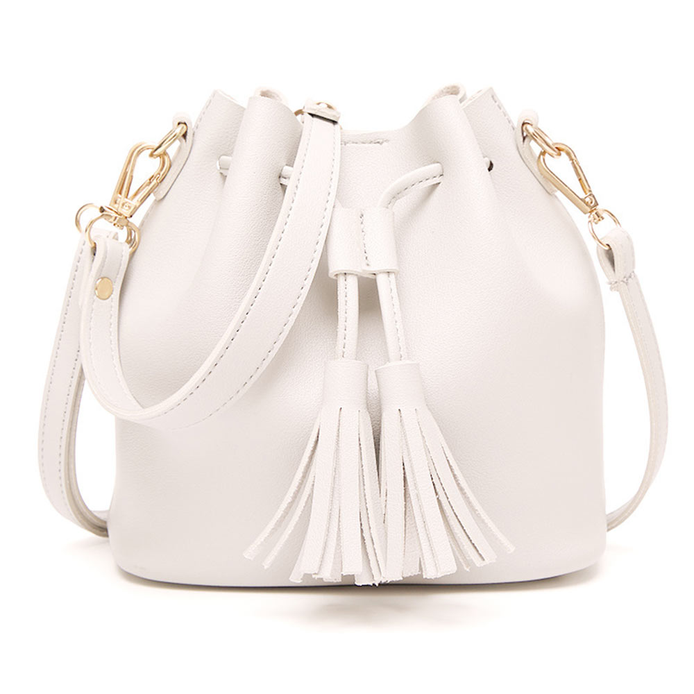5718 5 Color Tassel Bag Women Bag Magnetic Buckle Shopping Purse Fashion