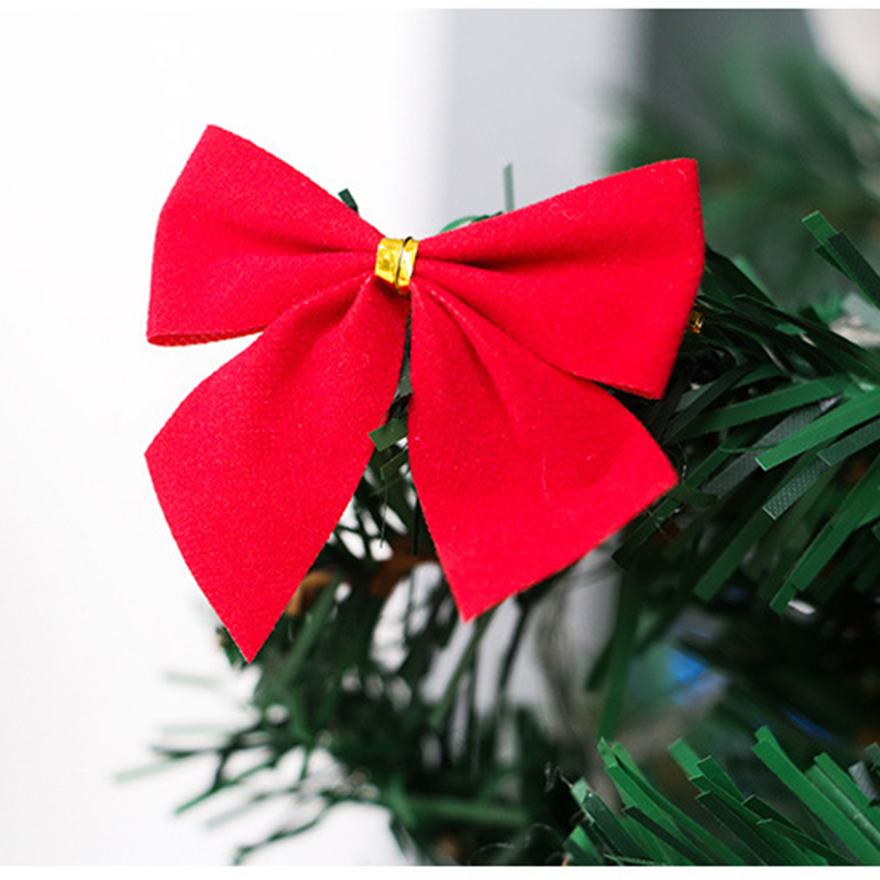 12pcs three bow christmas tree xmas hanging ornament 12pcs three bow christmas tree xmas hanging ornament