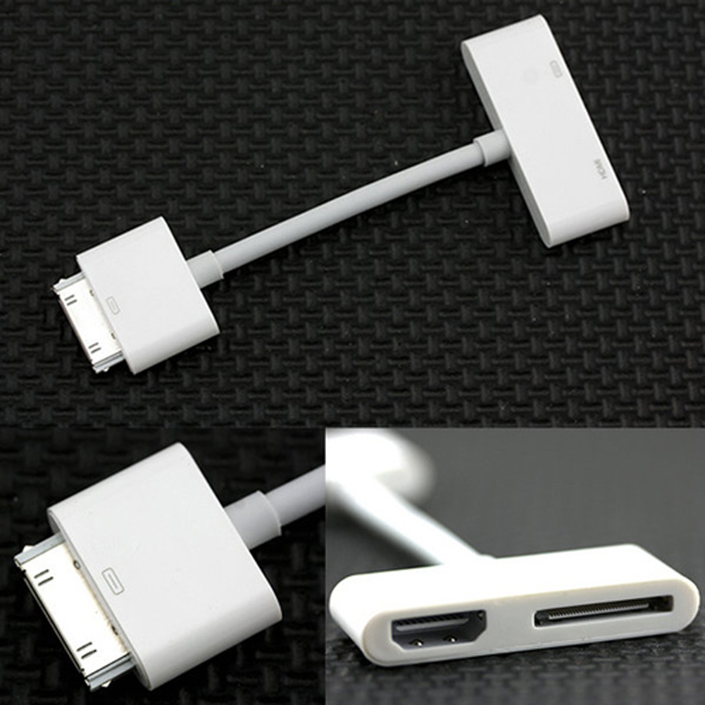 1080P Digital AV Video Adapter to HDMI HDTV for Apple iPad 2 iPhone 4