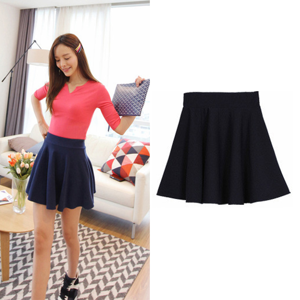 high waisted short skirt outfits