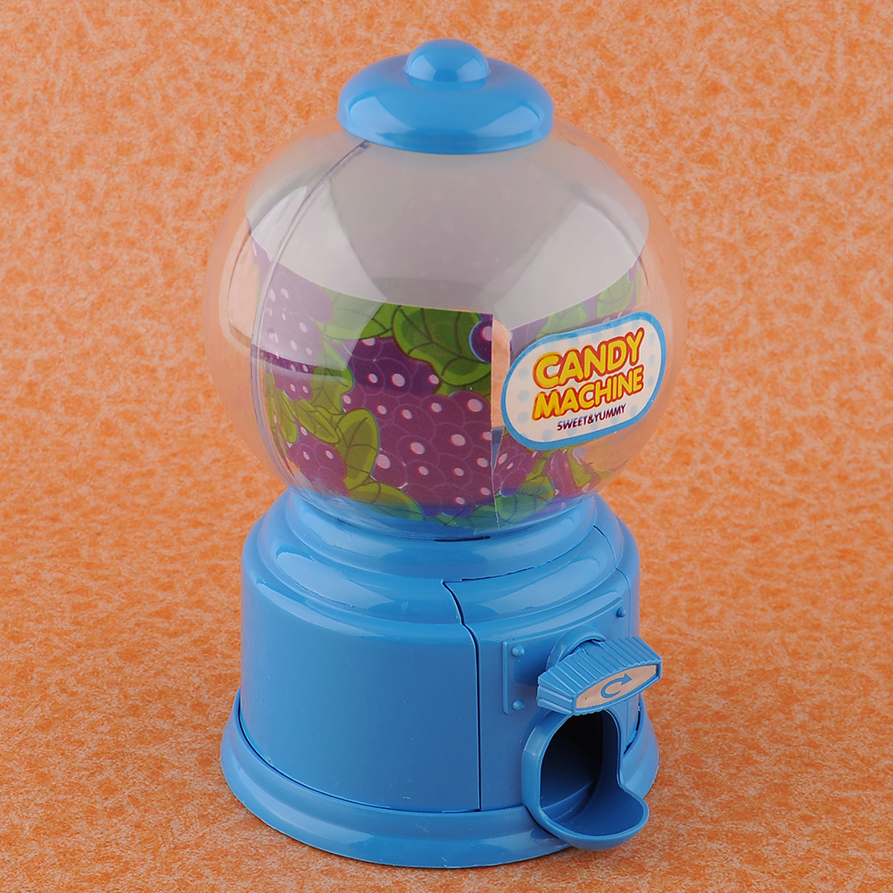 Cute Mini Candy Dispenser Vending Machine Saving Bank Box Coin Kids Toy