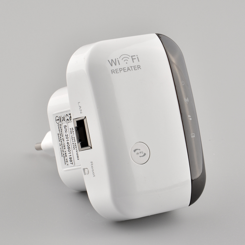 300Mbps Portable WLAN Network Range Extender Wireless WiFi Repeater