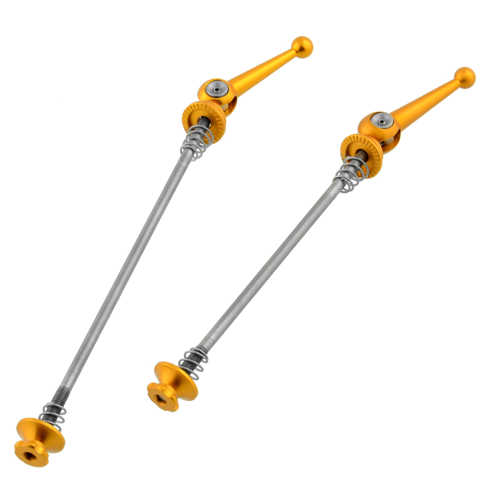 1Pair Titanium Ti Skewers 100mm/135mm Bike MTB Cycling Quick Release