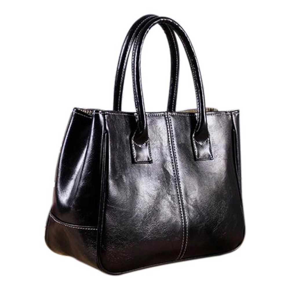 New Women Leather Handbag Tote Bag Large Satchel Hobo Bag Black/Brown | eBay
