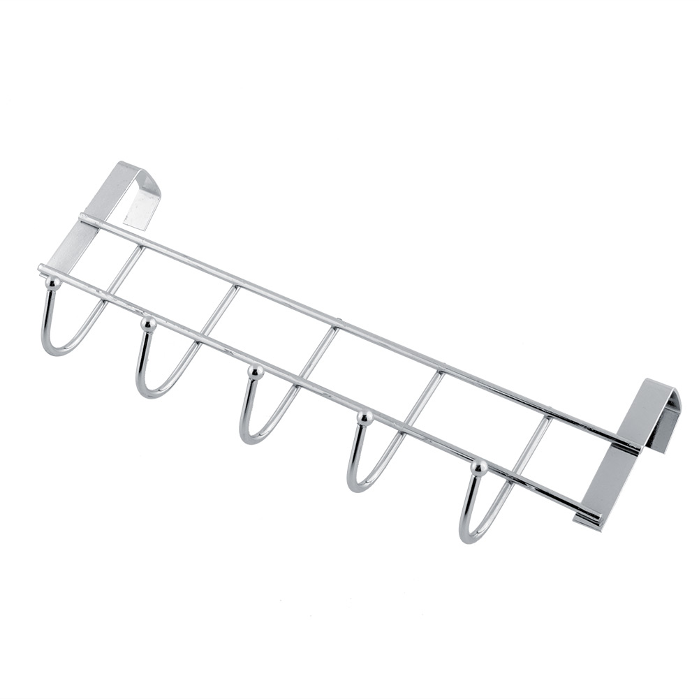 5 hooks Stainless Steel Türständer Badezimmer Schlafzimmer Aufhänger