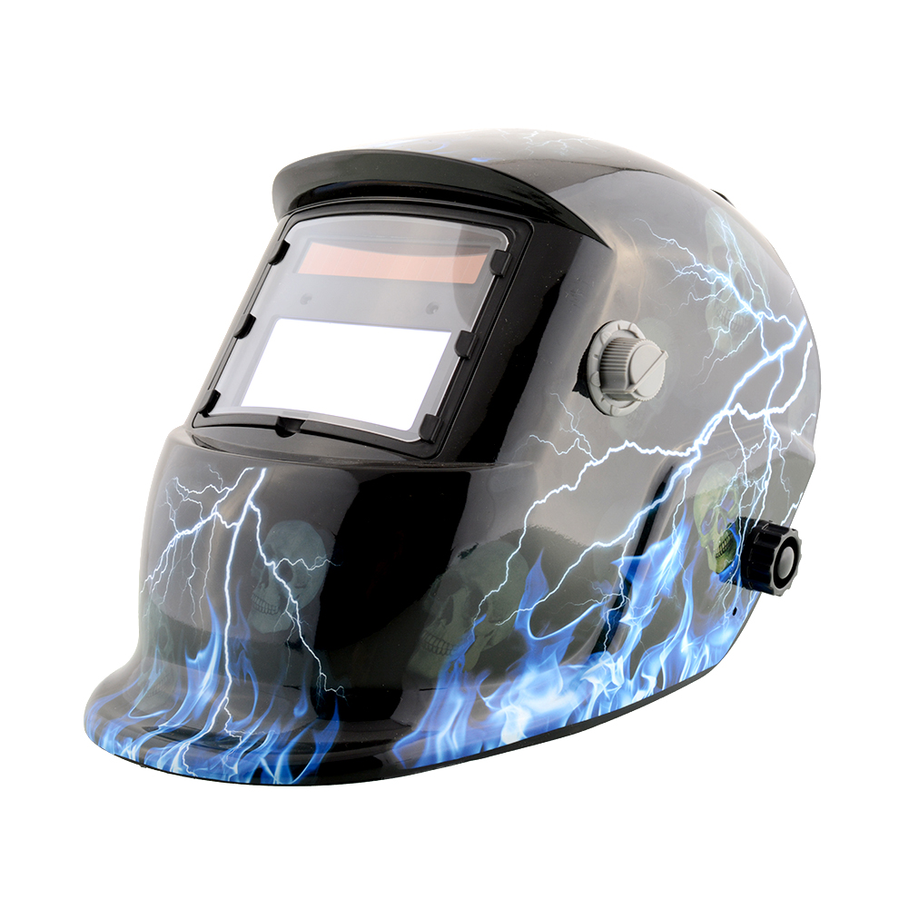 Pro Solar Auto Darkening Welding Helmet Arc Tig Mig Skull Welder Mask