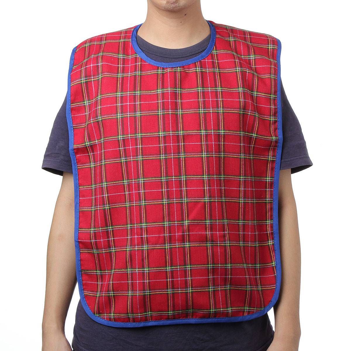 Waterproof Adult Mealtime Bibs Disability Clothes Clothing Protector