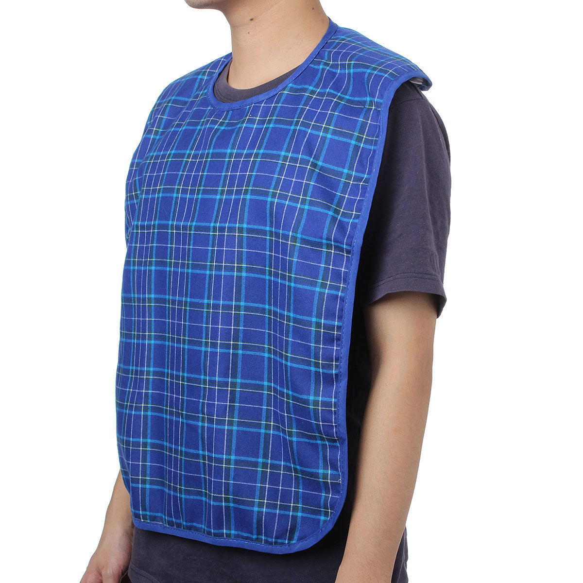 Large Waterproof Adult Mealtime Bibs Disability Aid Bib Cook Protector