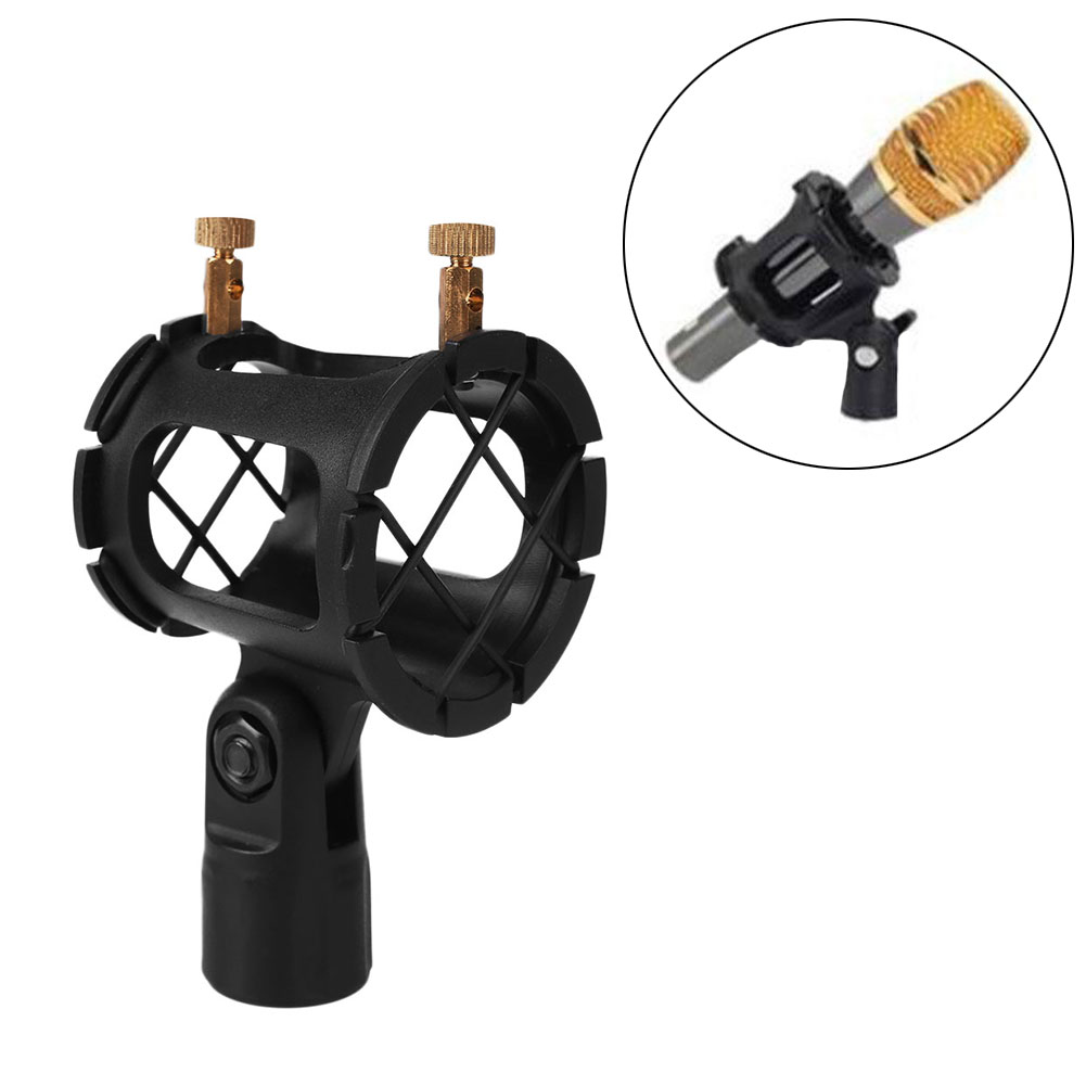 Shotgun Microphone Shock Mount Mic Pencil Clamp Condenser Holder