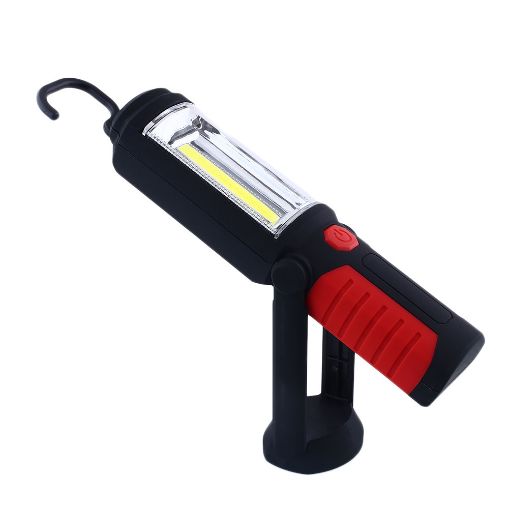 COB LED Working Stand Hanging Swivel Hook Light Rechargeable Torch eBay