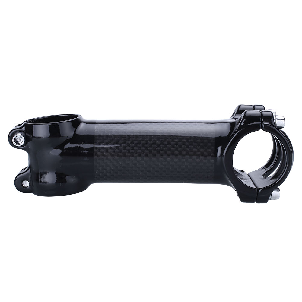 Bike Carbon Fiber Alloy Handlebar Stem 31.8mm For Cycling Road Bicycle