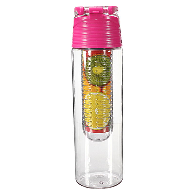 800 ml Fruit Infuser Water Bottle BPA Free Sport Outdoor Juice Infusing
